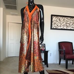 High Low Halter Dress